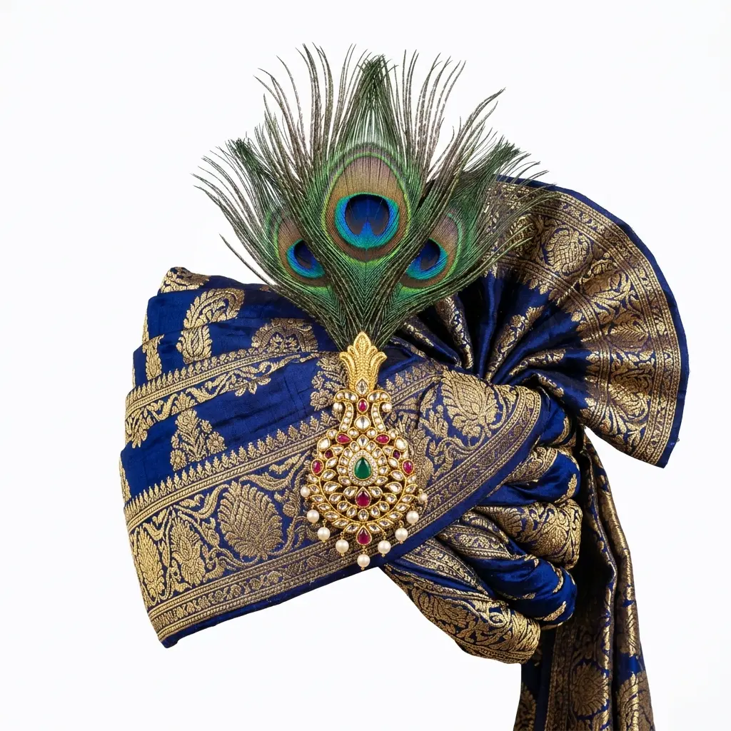 Jodhpuri safa in royal colours
